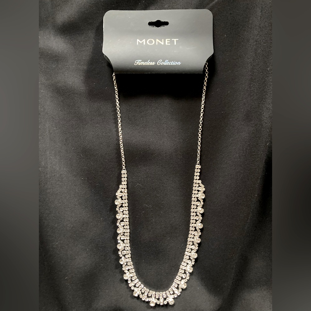 Monet Crystal Necklace